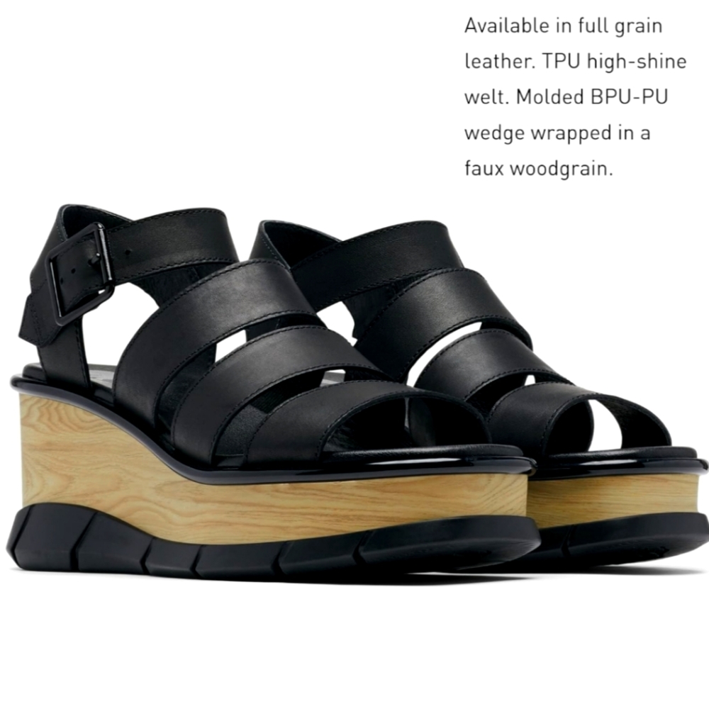 Sorel Women's Joanie III Ankle Strap Sandals NIB 10